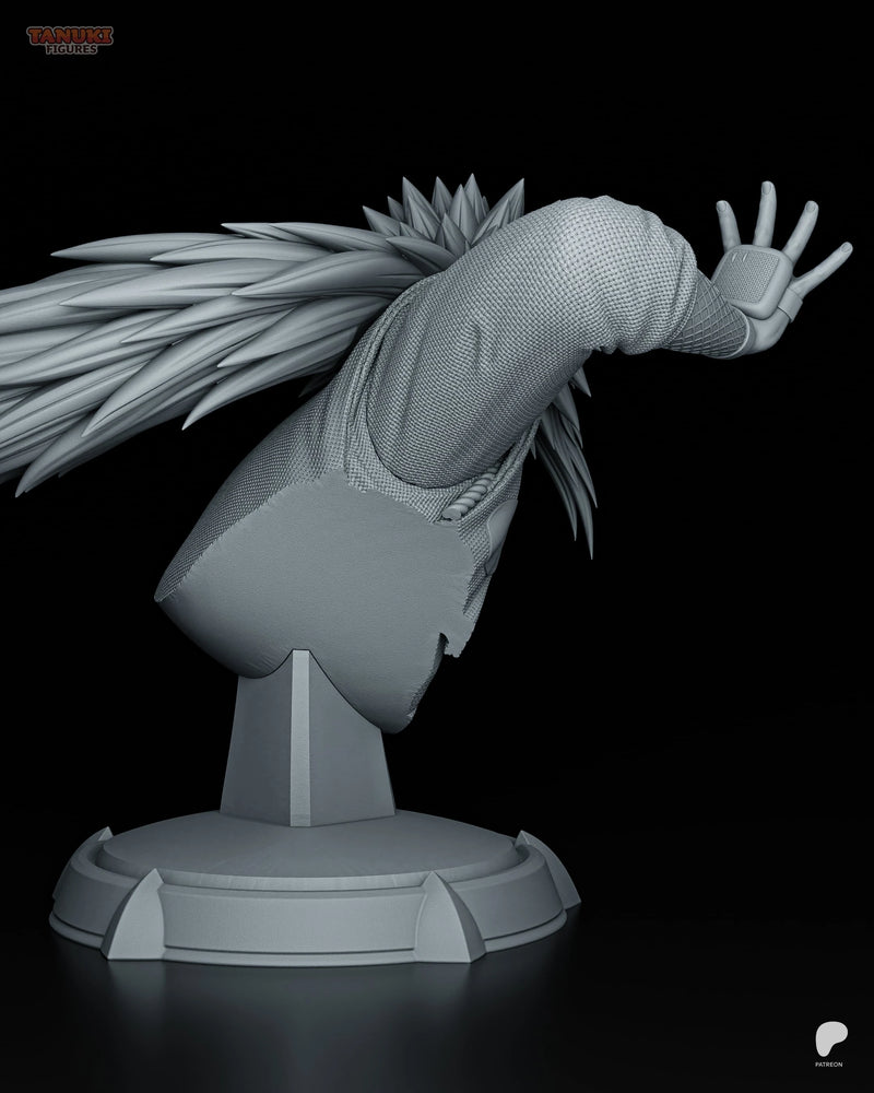 Jiraiya Resin Statue & Bust - Bust view 3