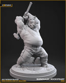 Rocksteady TMNT MCP-compatible resin miniature by C27 Studios - product image 3