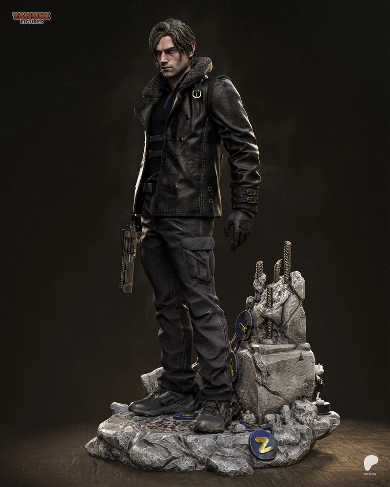 Leon Resin Statue & Bust - Full Size view 3