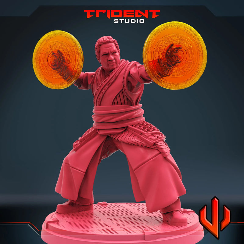 Wong Marvel MCP-compatible 40mm resin proxy miniature by Trident Miniatures - product image 3