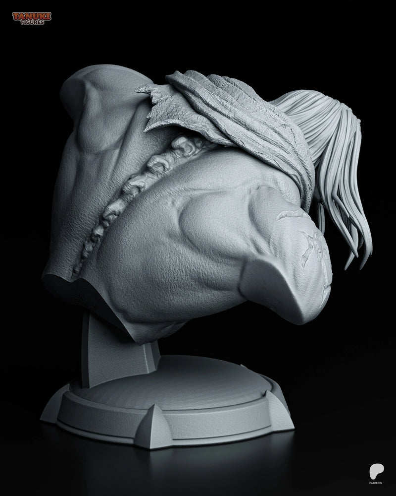 Death Resin Statue & Bust - Bust view 3