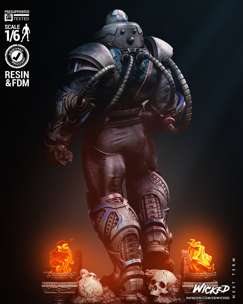 Apocalypse Sculpture resin statue kit view 3