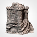 The Skull Castle 3D printed terrain view 3