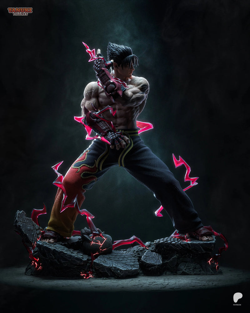 Jin Kazama Resin Statue & Bust - Full Size view 3