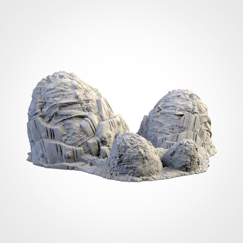 Alien Eggs 3D printed terrain view 3