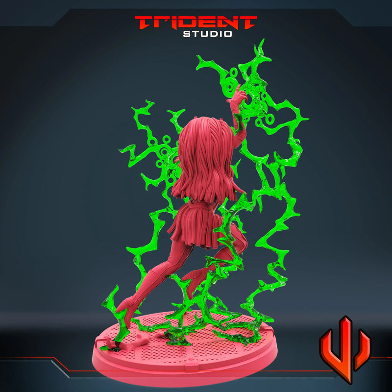 Enchantress Marvel MCP-compatible 40mm resin proxy miniature by Trident Miniatures - product image 3