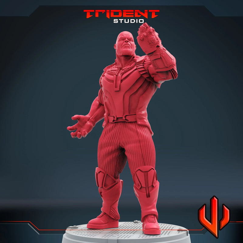Thanos - Sculpt A Marvel MCP-compatible 40mm resin proxy miniature by Trident Miniatures - product image 3