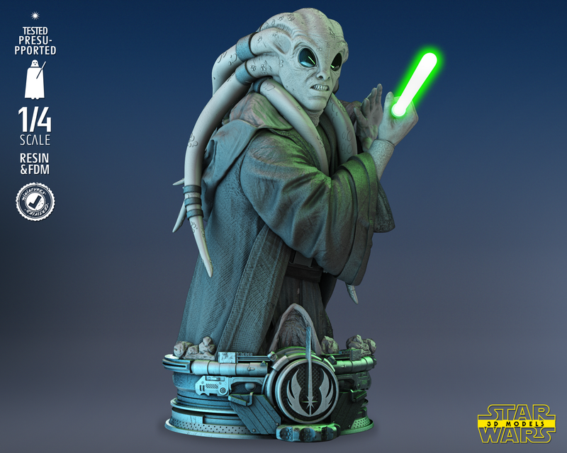 Kit Fisto Bust