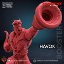 Havok Marvel MCP-compatible 40mm resin proxy miniature by Trident Miniatures - product image 3