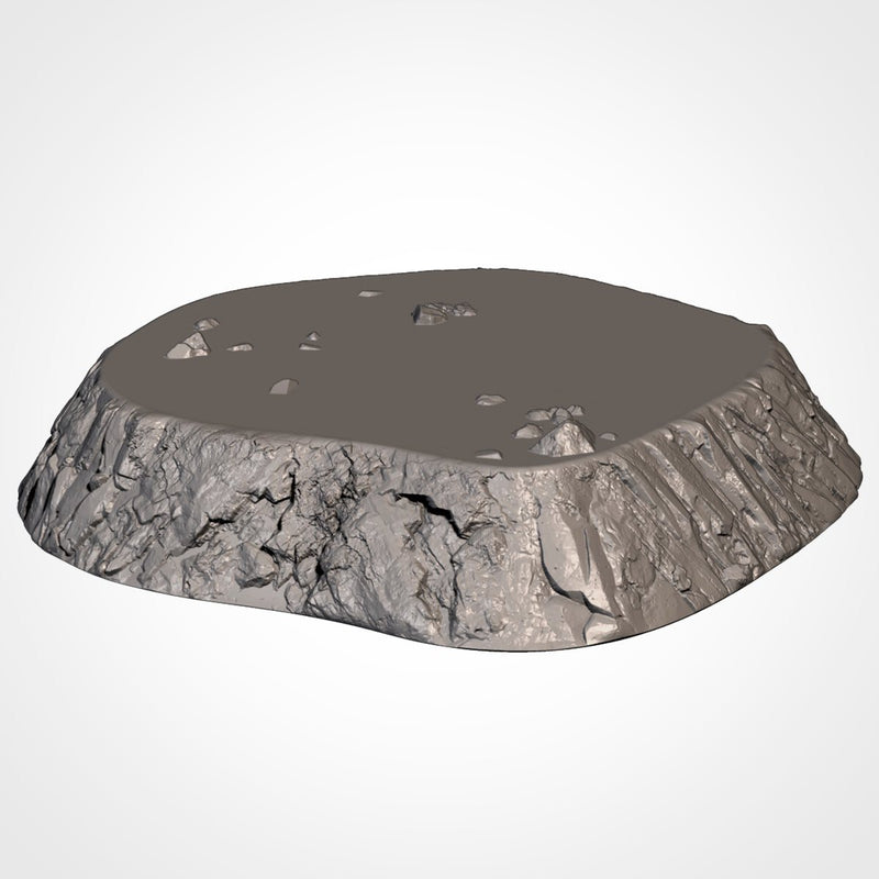 Classic Hills 3D printed terrain view 3