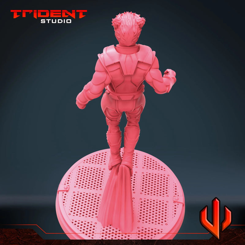 Starfox - Sculpt A Marvel MCP-compatible 40mm resin proxy miniature by Trident Miniatures - product image 3