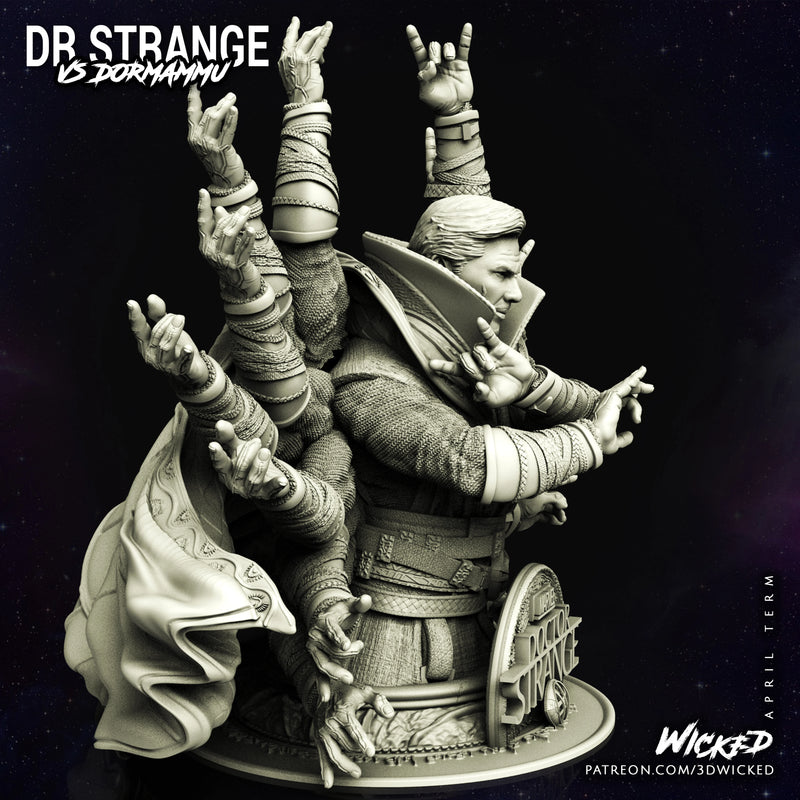 Doctor Strange Bust resin bust kit view 3