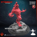 Werewolf Marvel MCP-compatible 40mm resin proxy miniature by Trident Miniatures - product image 3