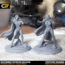 Emma Frost (2 Costumes) Marvel MCP-compatible resin miniature by C27 Studios - product image 3