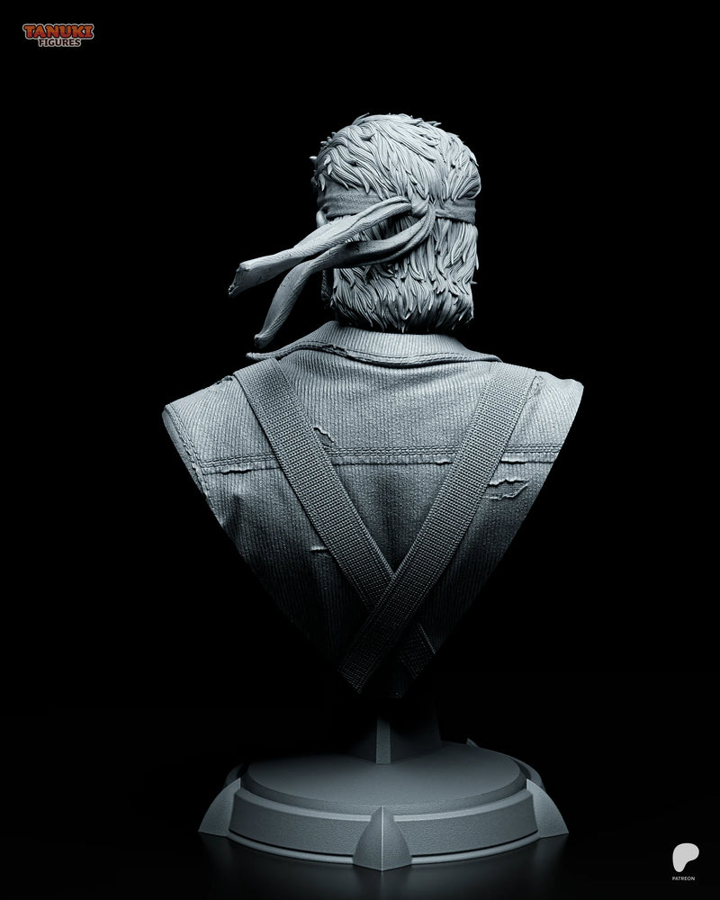 Big Boss Resin Statue & Bust - Bust view 3