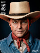 Alan Grant Portrait Bust resin bust kit view 3