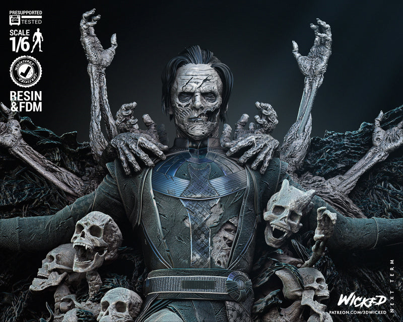 Dead Strange Sculpture resin statue kit view 3