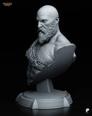 Kratos (2018) Resin Statue & Bust - Bust view 3