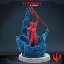 Namor Phoenix Marvel MCP-compatible 40mm resin proxy miniature by Trident Miniatures - product image 3