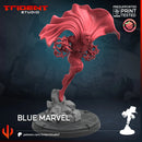 Blue Marvel Marvel MCP-compatible 40mm resin proxy miniature by Trident Miniatures - product image 3