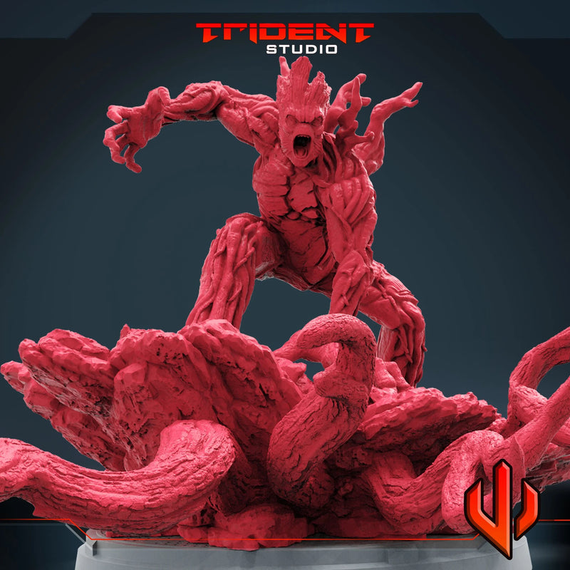 Groot Marvel MCP-compatible 40mm resin proxy miniature by Trident Miniatures - product image 3