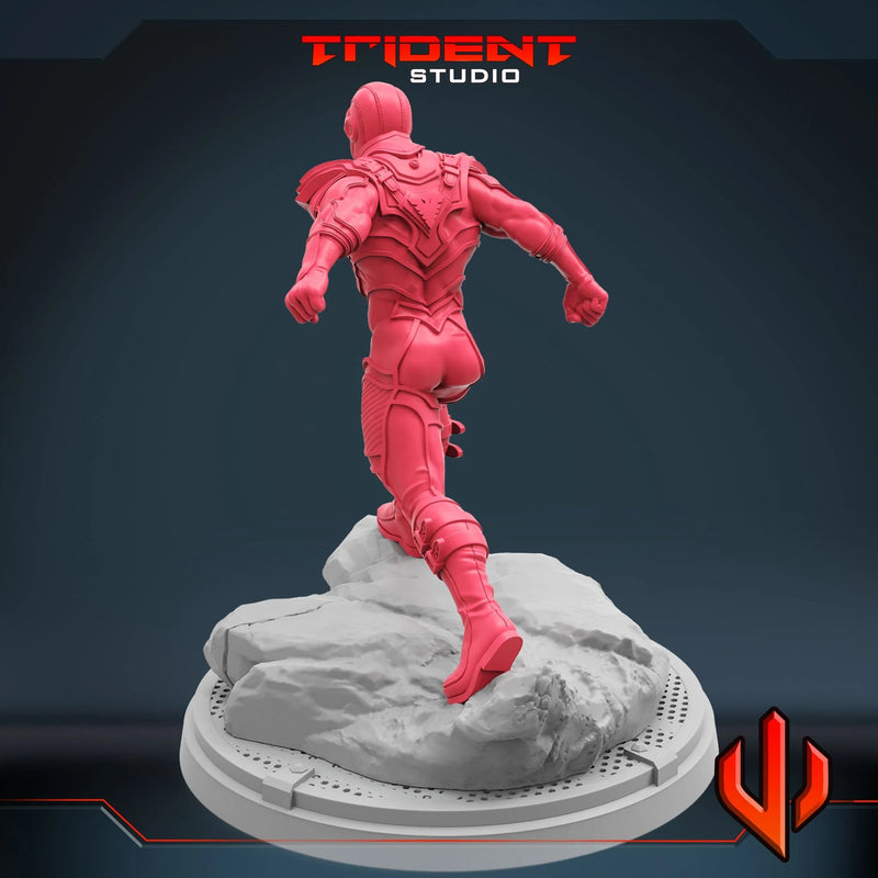 Cyclops Phoenix Marvel MCP-compatible 40mm resin proxy miniature by Trident Miniatures - product image 3