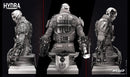 Crossbones Bust resin bust kit view 3
