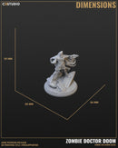 Zombie Doom Marvel MCP-compatible resin miniature by C27 Studios - product image 3