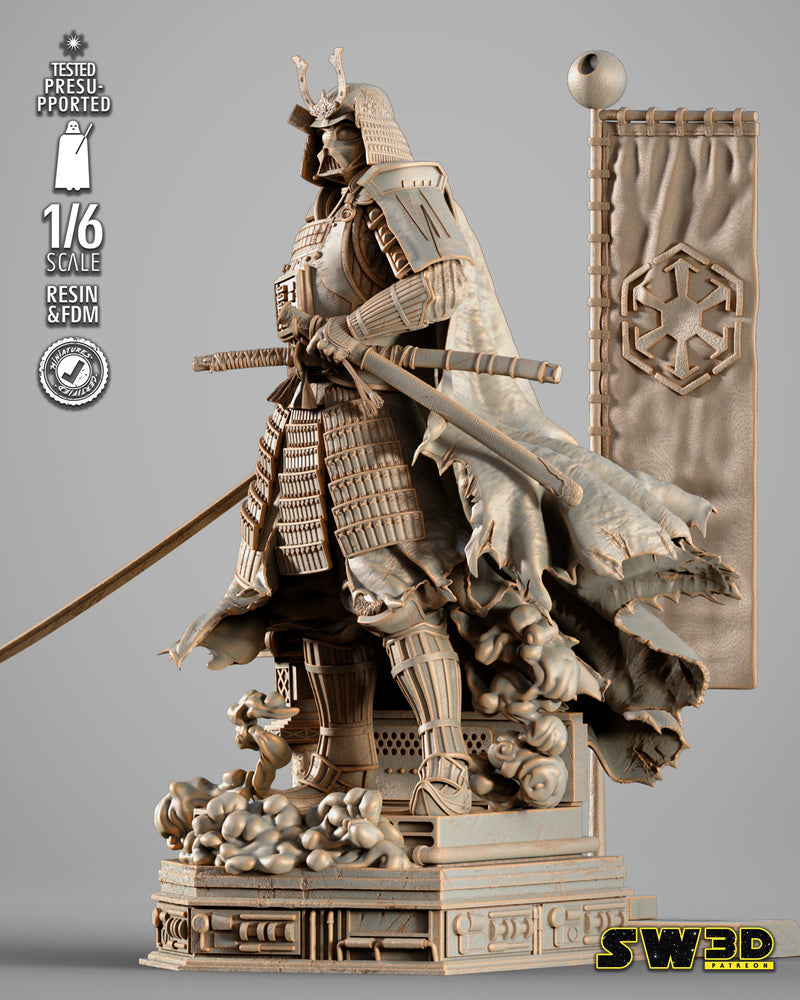 Darth Vader Samurai Sculpture