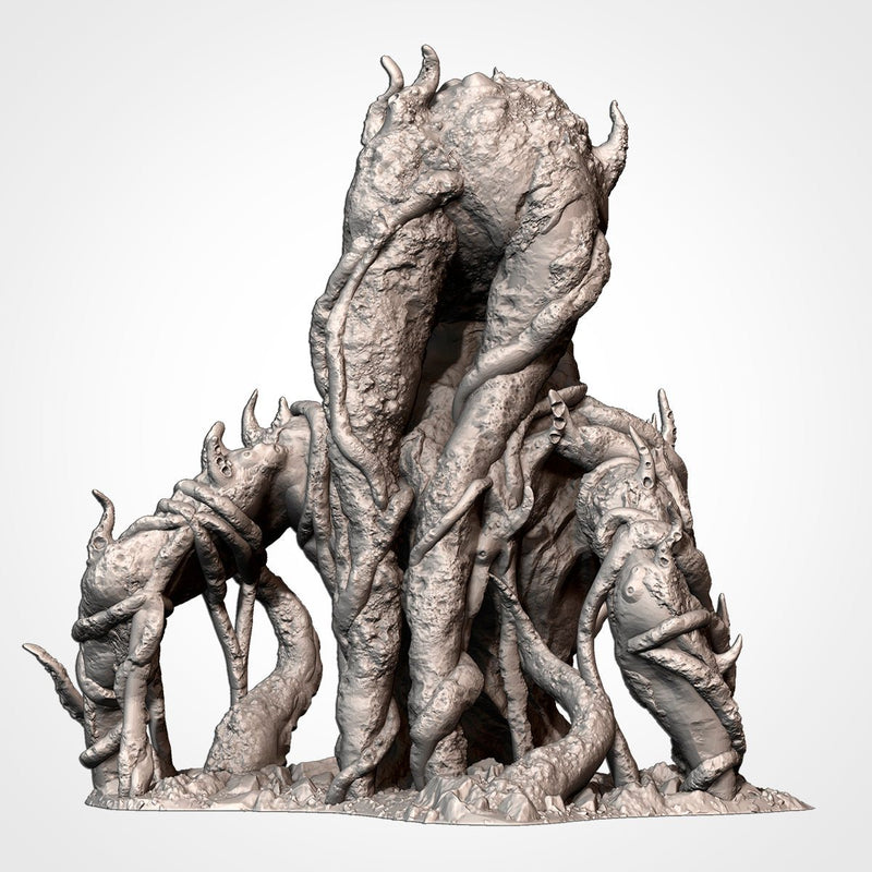 Hellish Terrain 3D printed terrain view 3