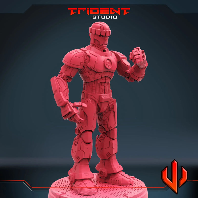 Sentinel - Sculpt C Marvel MCP-compatible 40mm resin proxy miniature by Trident Miniatures - product image 3