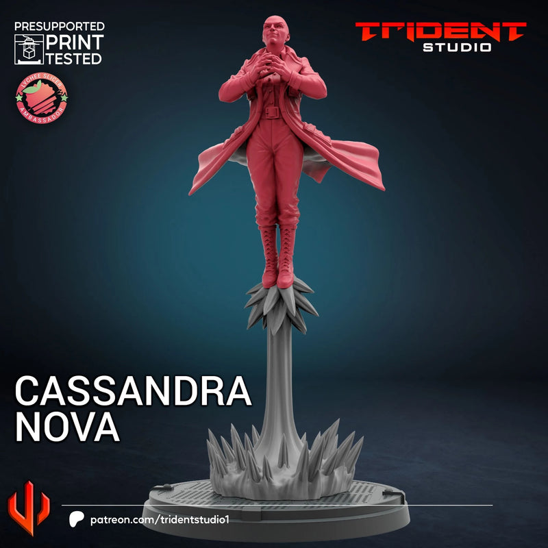 Cassandra Nova Marvel MCP-compatible 40mm resin proxy miniature by Trident Miniatures - product image 3