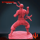 Iron Fist - Sculpt C Marvel MCP-compatible 40mm resin proxy miniature by Trident Miniatures - product image 3