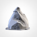 Icebergs 3D printed terrain view 3