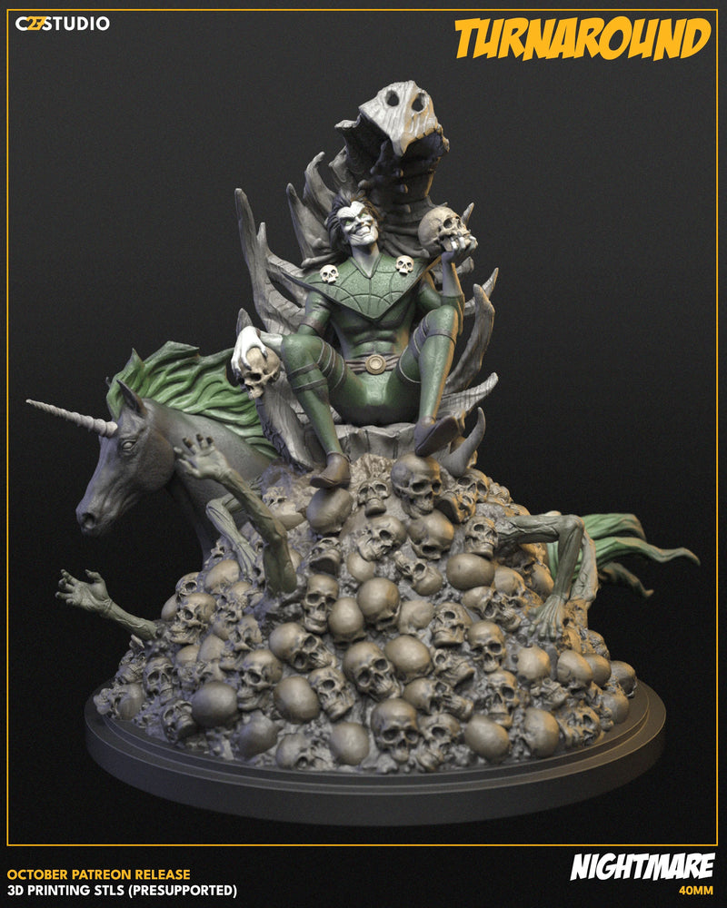 Nightmare Marvel MCP-compatible resin miniature by C27 Studios - product image 3
