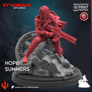 Hope Summers Marvel MCP-compatible 40mm resin proxy miniature by Trident Miniatures - product image 3