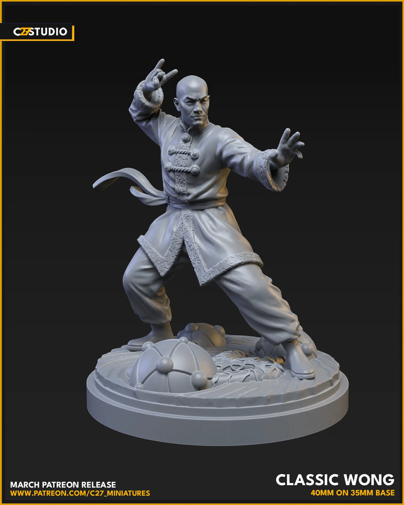 Wong (Classic) Marvel MCP-compatible resin miniature by C27 Studios - product image 3
