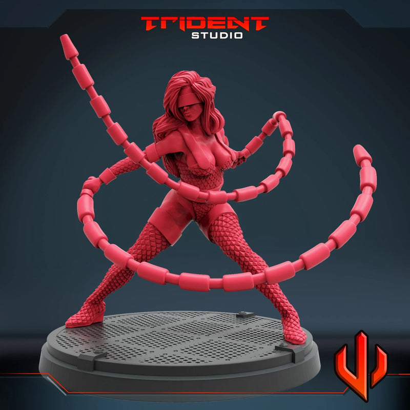 Coachwhip Marvel MCP-compatible 40mm resin proxy miniature by Trident Miniatures - product image 3