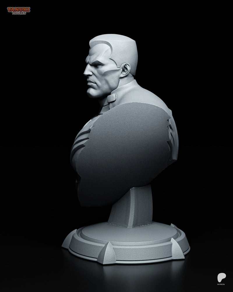 Colossus Resin Statue & Bust - Bust view 3