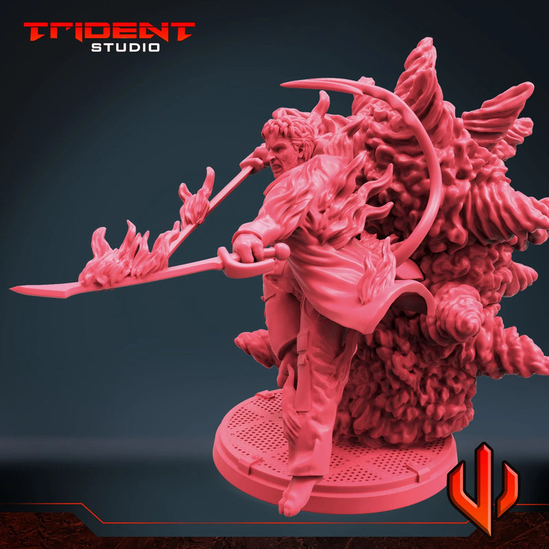Nightcrawler Marvel MCP-compatible 40mm resin proxy miniature by Trident Miniatures - product image 3