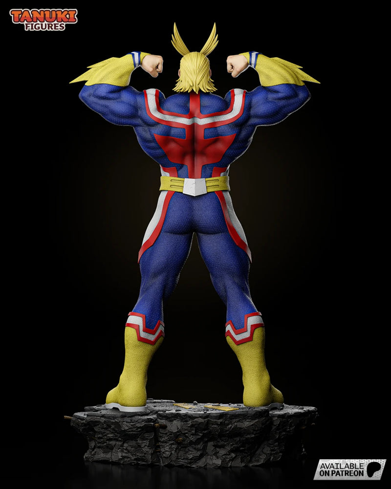 All Might Resin Statue & Bust - Full Size view 3