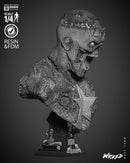 Captain America Zombie Portrait Bust resin bust kit view 3