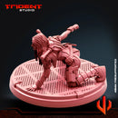Black Widow 2021 - Sculpt A Marvel MCP-compatible 40mm resin proxy miniature by Trident Miniatures - product image 3