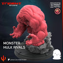 Monster Hulk Rivals - Sculpt B Marvel MCP-compatible 40mm resin proxy miniature by Trident Miniatures - product image 3