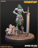 She Hulk (Imperial) Marvel MCP-compatible resin miniature by C27 Studios - product image 3