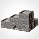 Modular Hive City 3D printed terrain view 3