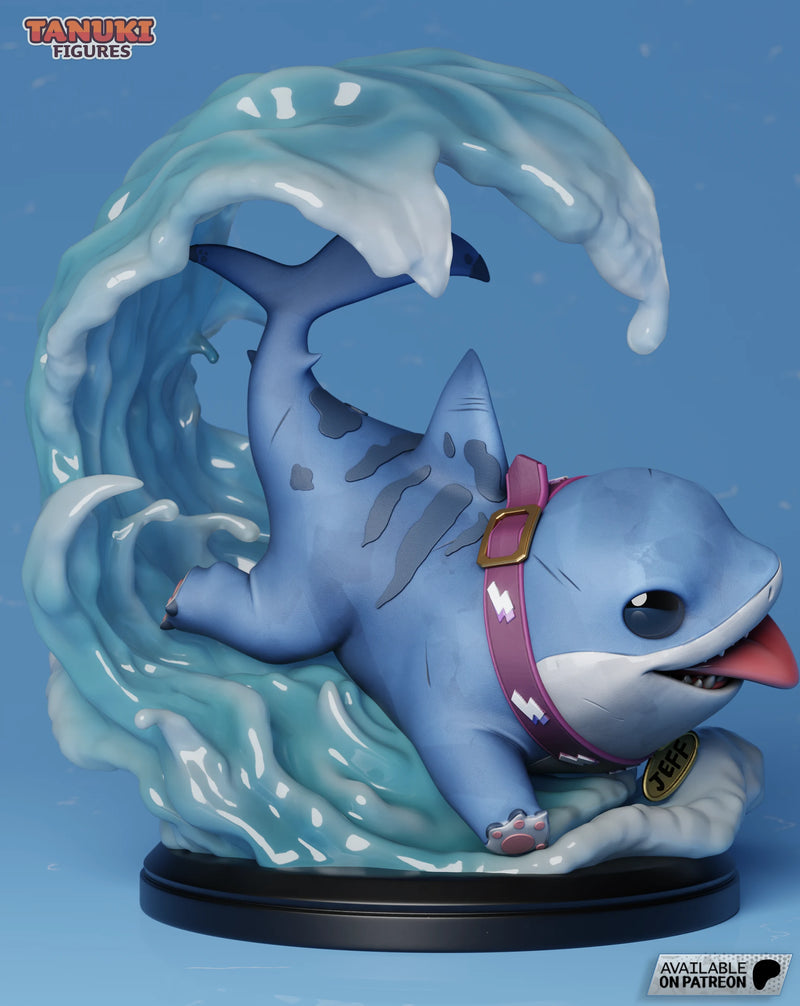 Jeff Shark Resin Figure - Extra view 3