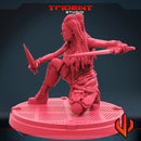 Valkyrie - Sculpt C Marvel MCP-compatible 40mm resin proxy miniature by Trident Miniatures - product image 3