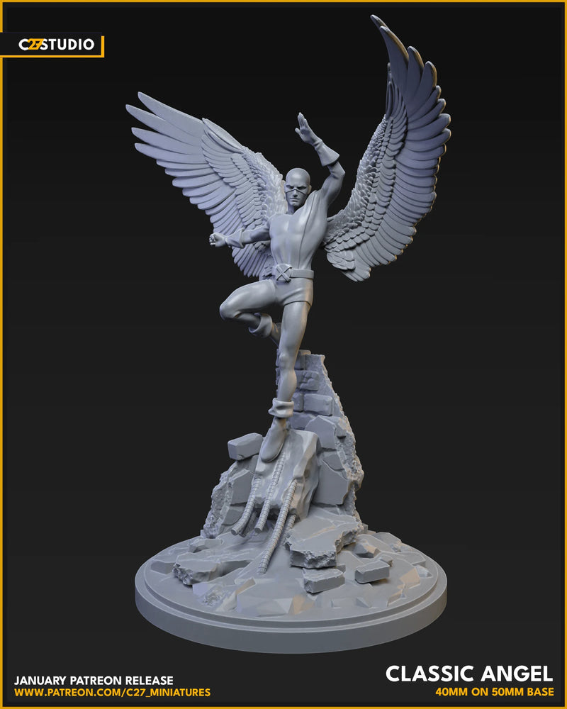 Angel (Original) Marvel MCP-compatible resin miniature by C27 Studios - product image 3