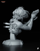 Motoko Resin Statue & Bust - Bust view 3